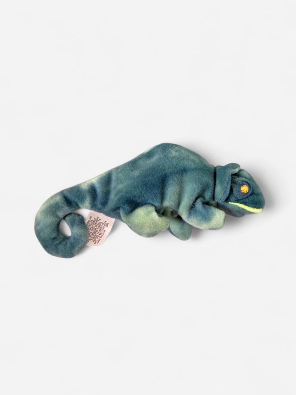 Ty Beanie Baby Iggy the Iguana Vintage Plush No Tags Collectible